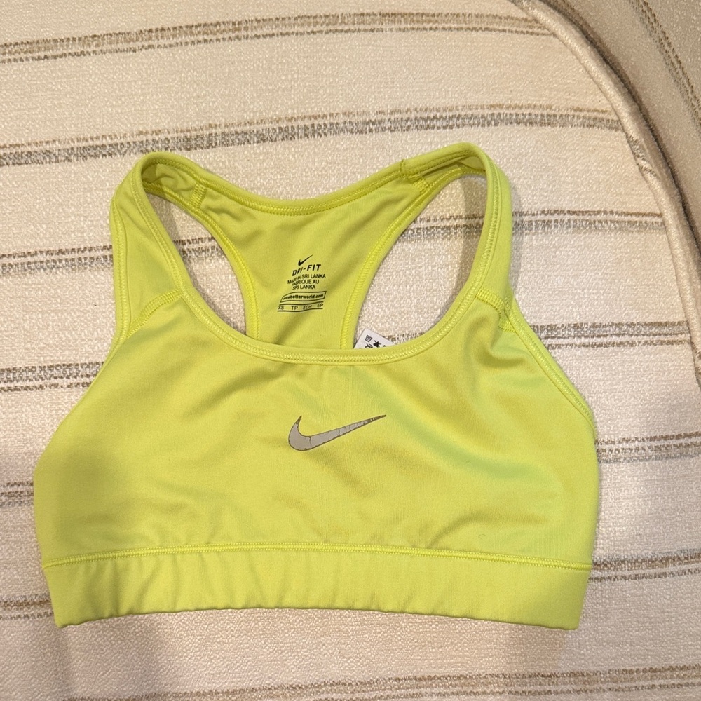Nike Women's Lime Sports Bra